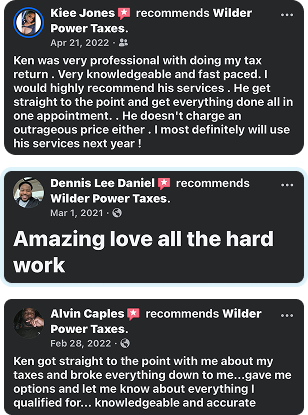 Client testimonials column 3